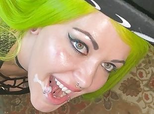 Gothic whore assfucked  by BBC