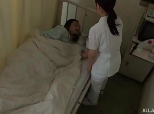 Sayuki Kanno horny Asian nurse deeply enjoys her patient